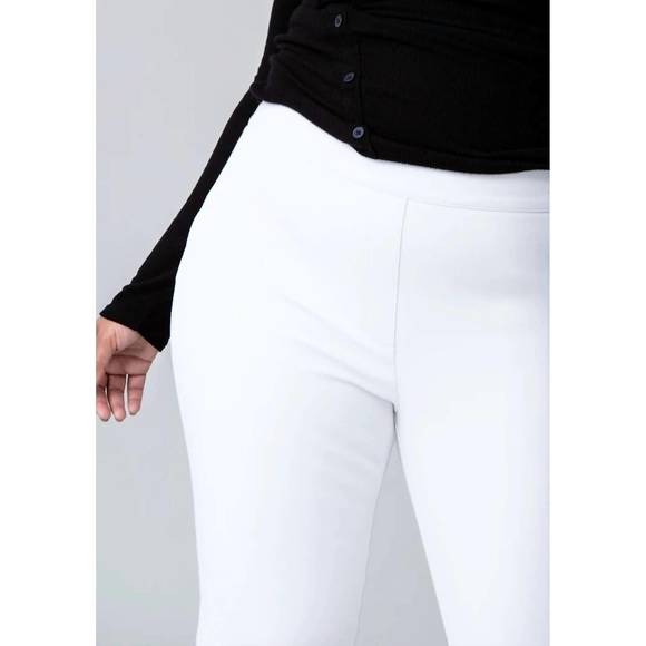 NEW SPANX on the go kick flare pant with silver lining technology in classic whi - Picture 3 of 3